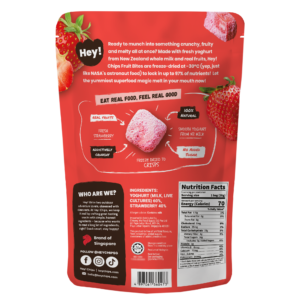 Hey! Chips Probiotics Fruit Bites Strawberry - Image 2