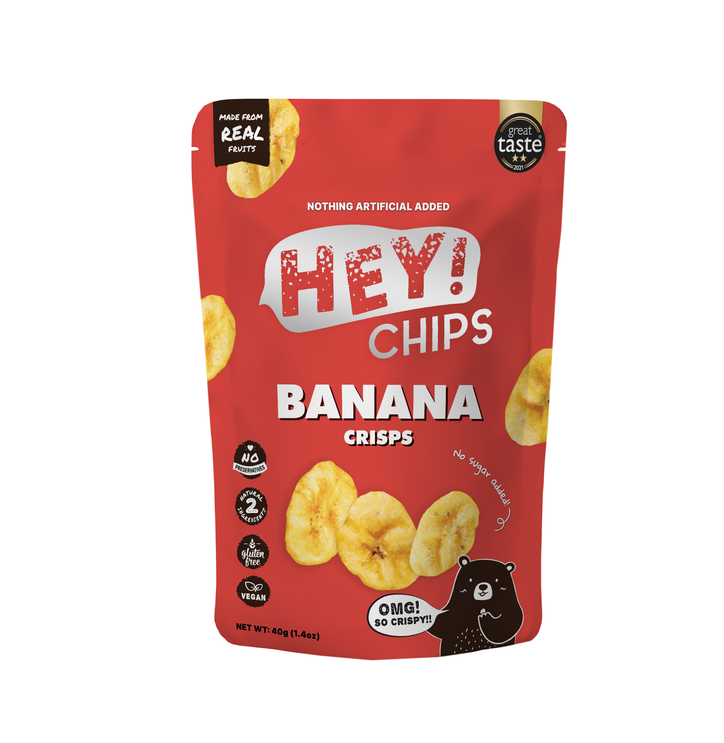 Hey! Chips Banana Crisps