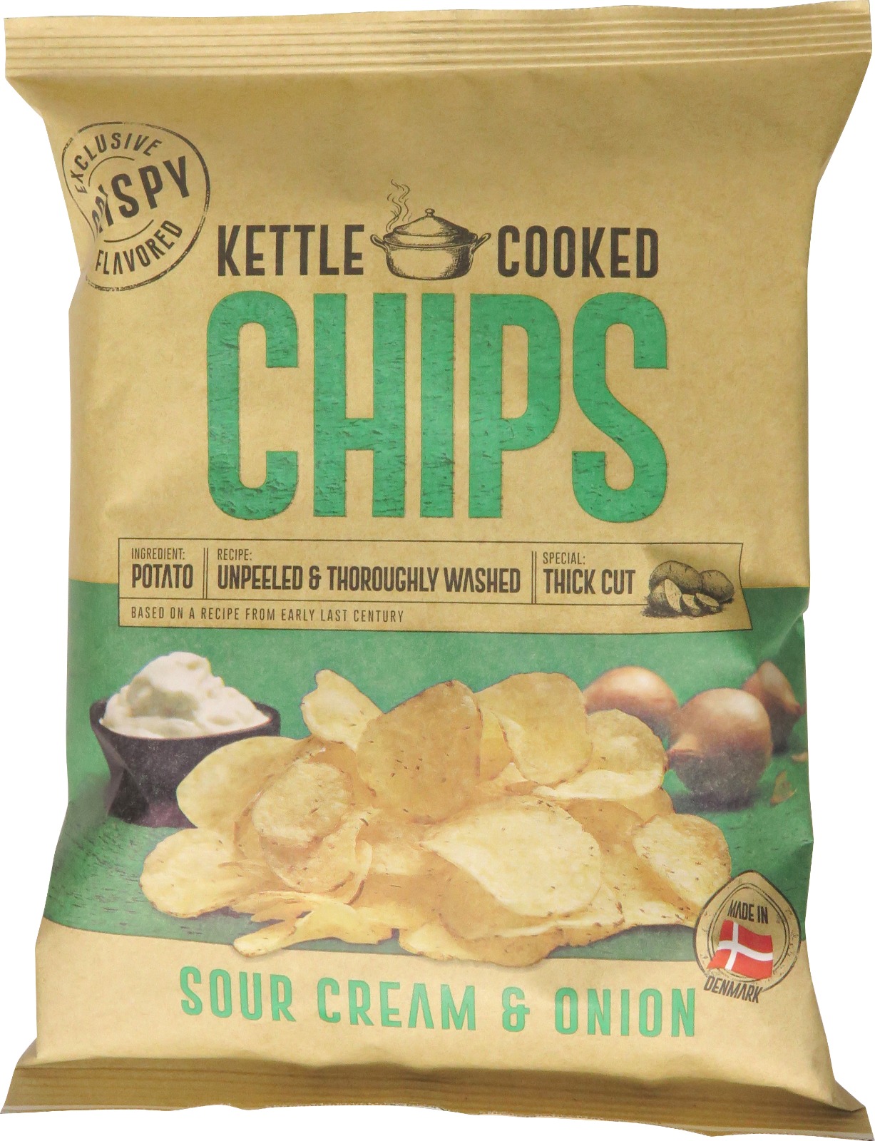 Kettle Cooked Chips Sour Cream & Onion