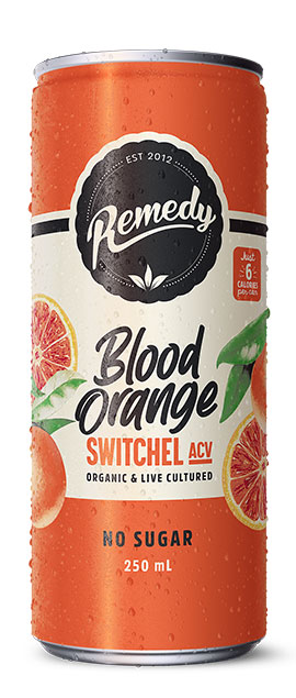 Remedy Switchel ACV Blood Orange (Can)